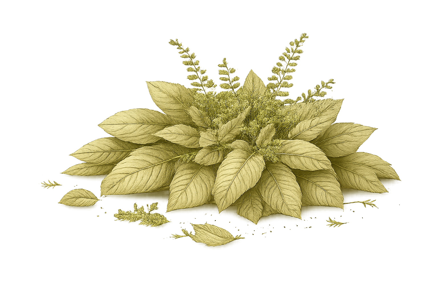 Tulsi – Feuille entière (Basilic sacré)