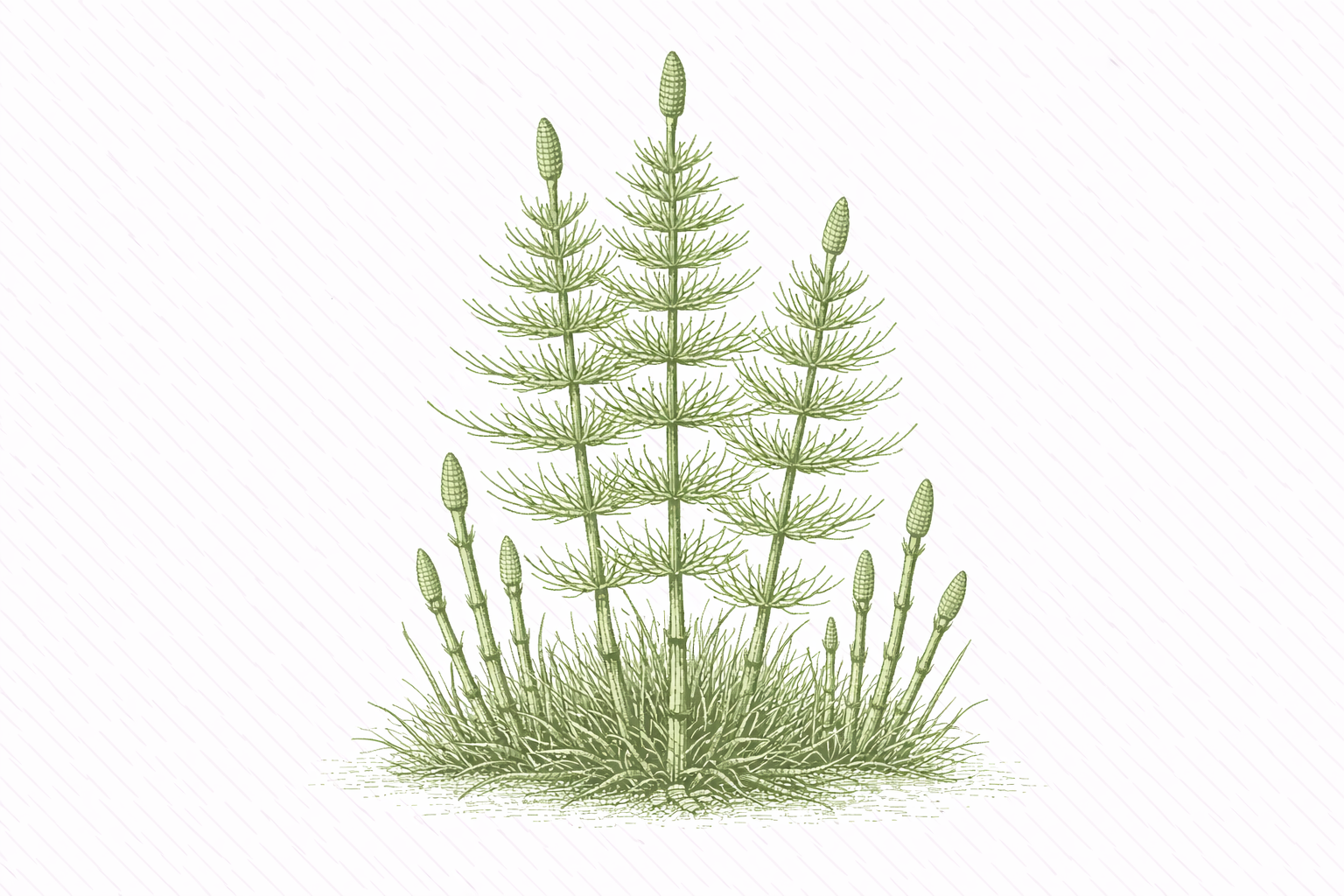 Horsetail (Equisetum arvense)